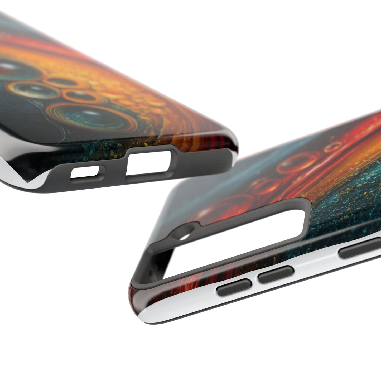 Vibrant Abstract Phone Case - Tough Protection with Style
