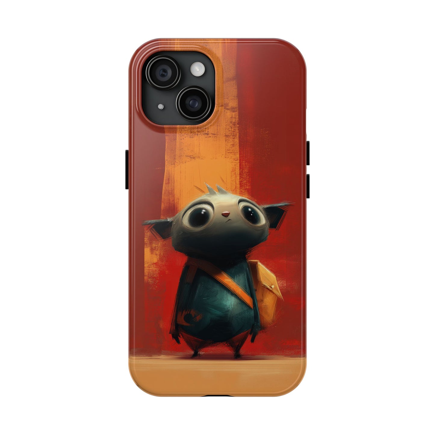 Adventurous Character Tough Phone Case - Durable Protection for Creative Souls