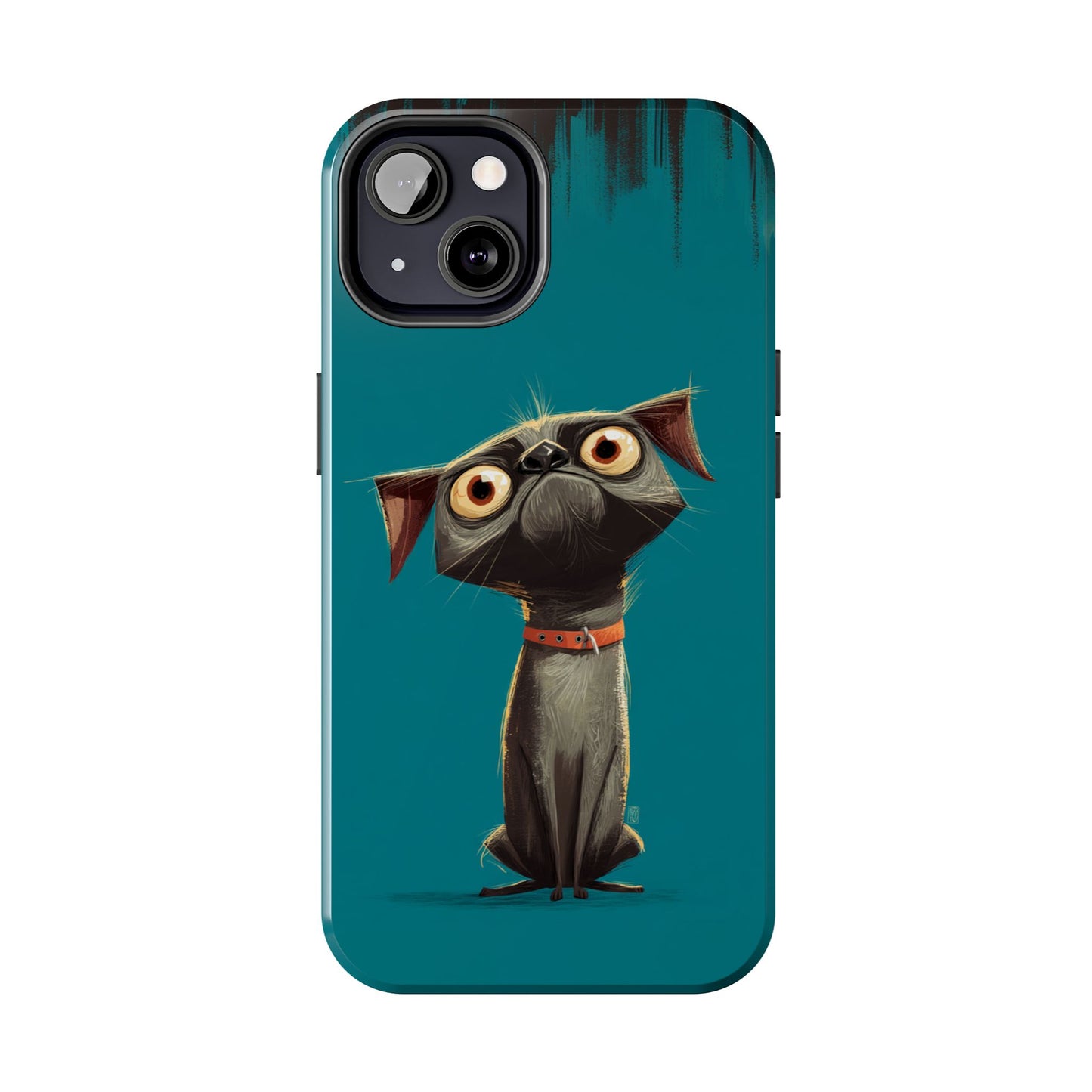 Cute Dog Tough Phone Case - Durable Protection for Pet Lovers