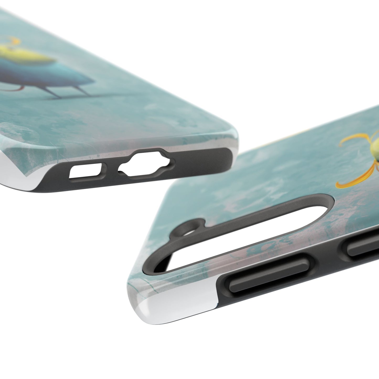Cute Cartoon Bull Tough Phone Case - Durable & Fun Protection