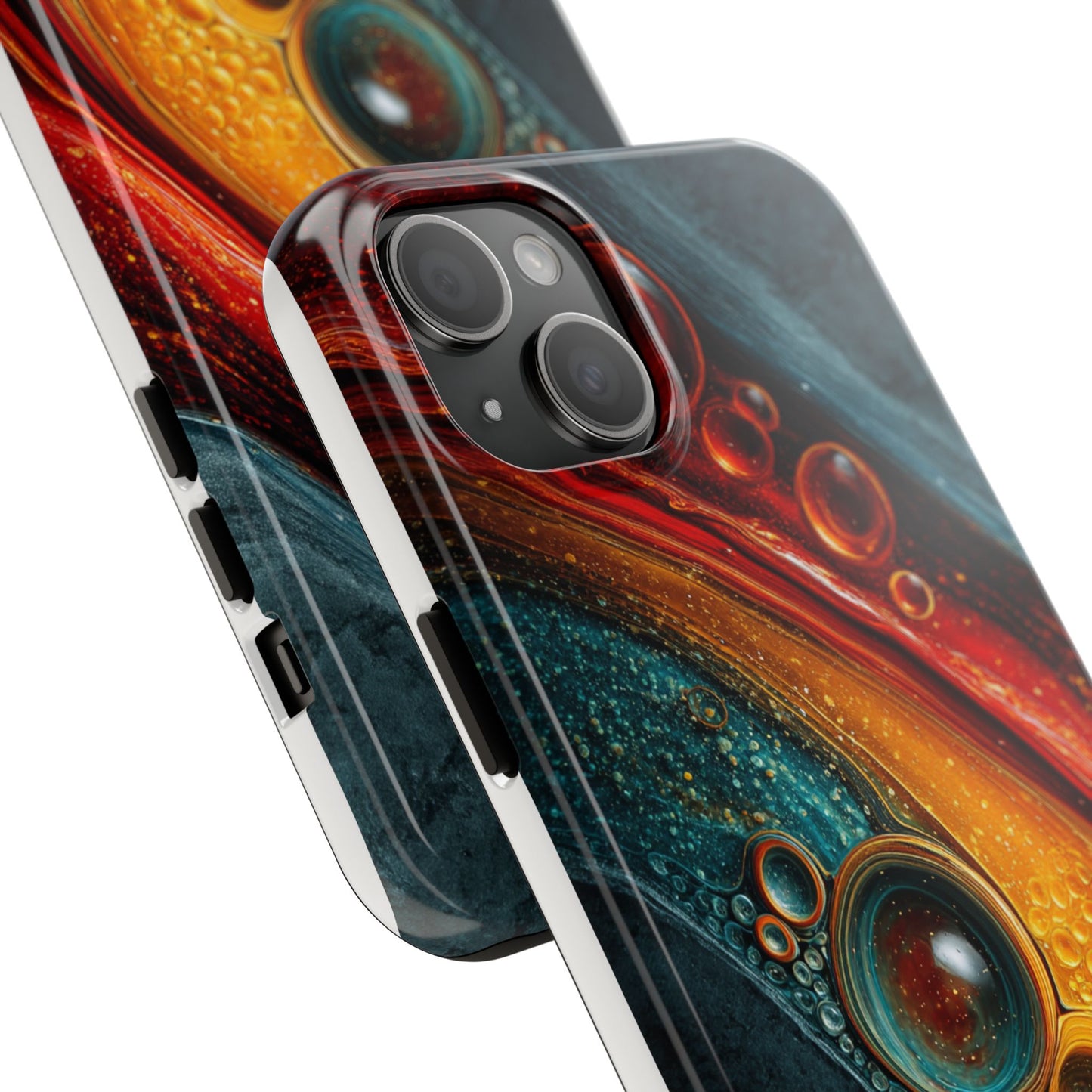 Vibrant Abstract Phone Case - Tough Protection with Style