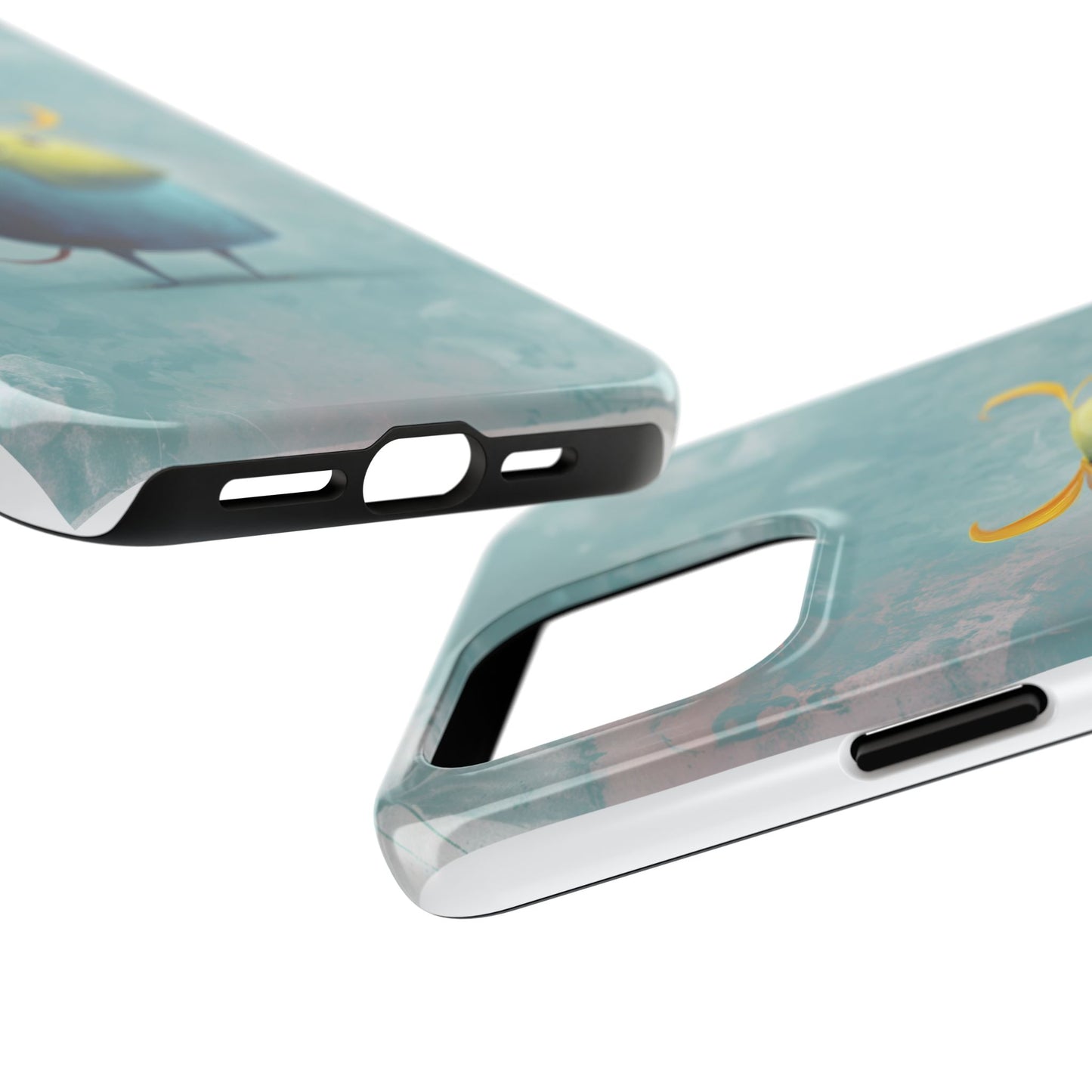Cute Cartoon Bull Tough Phone Case - Durable & Fun Protection