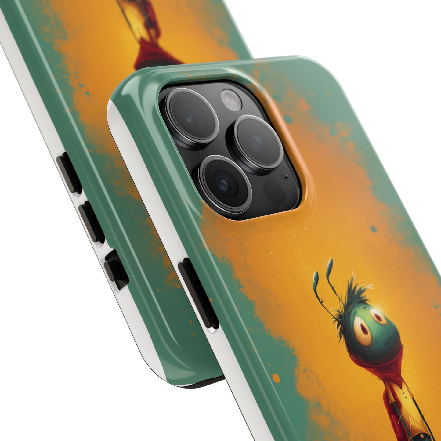 Whimsical Tough Phone Cases for Kids – Vibrant Character Design