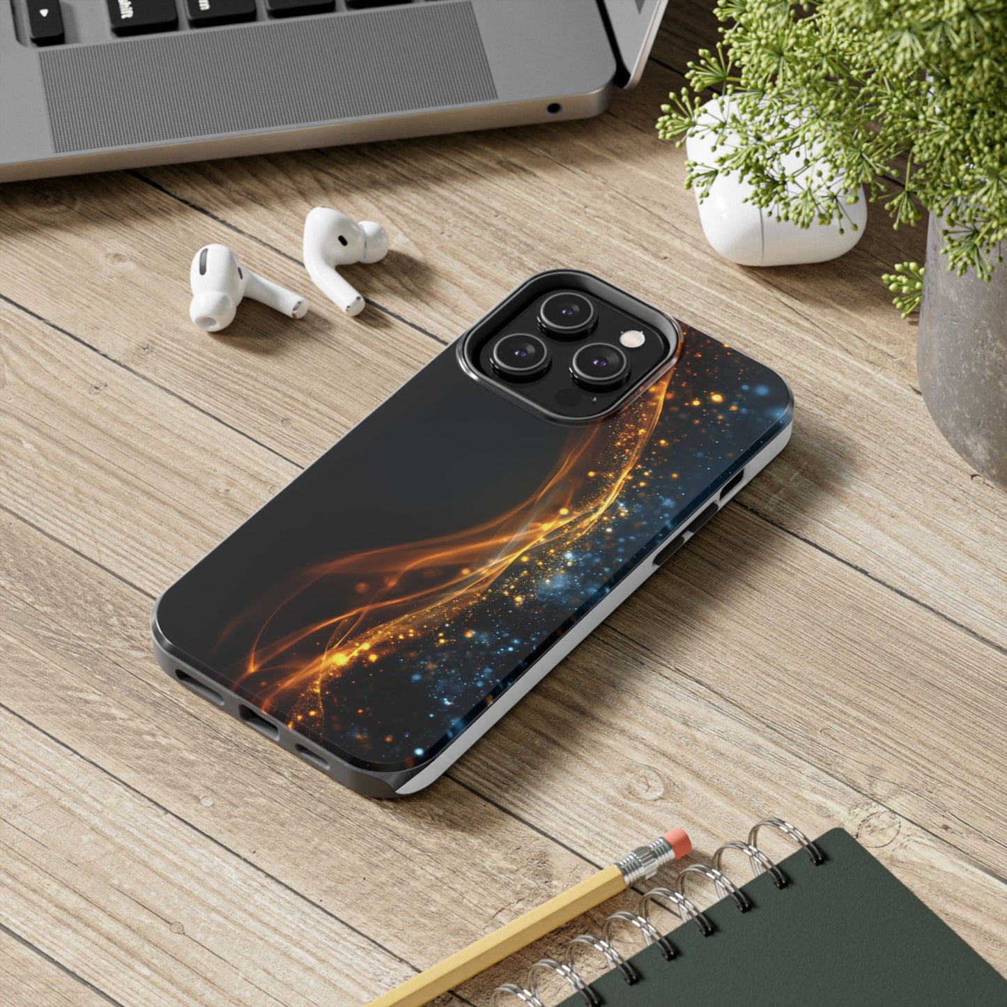Stylish Tough Phone Cases - Durable Protection with Elegant Glow Design