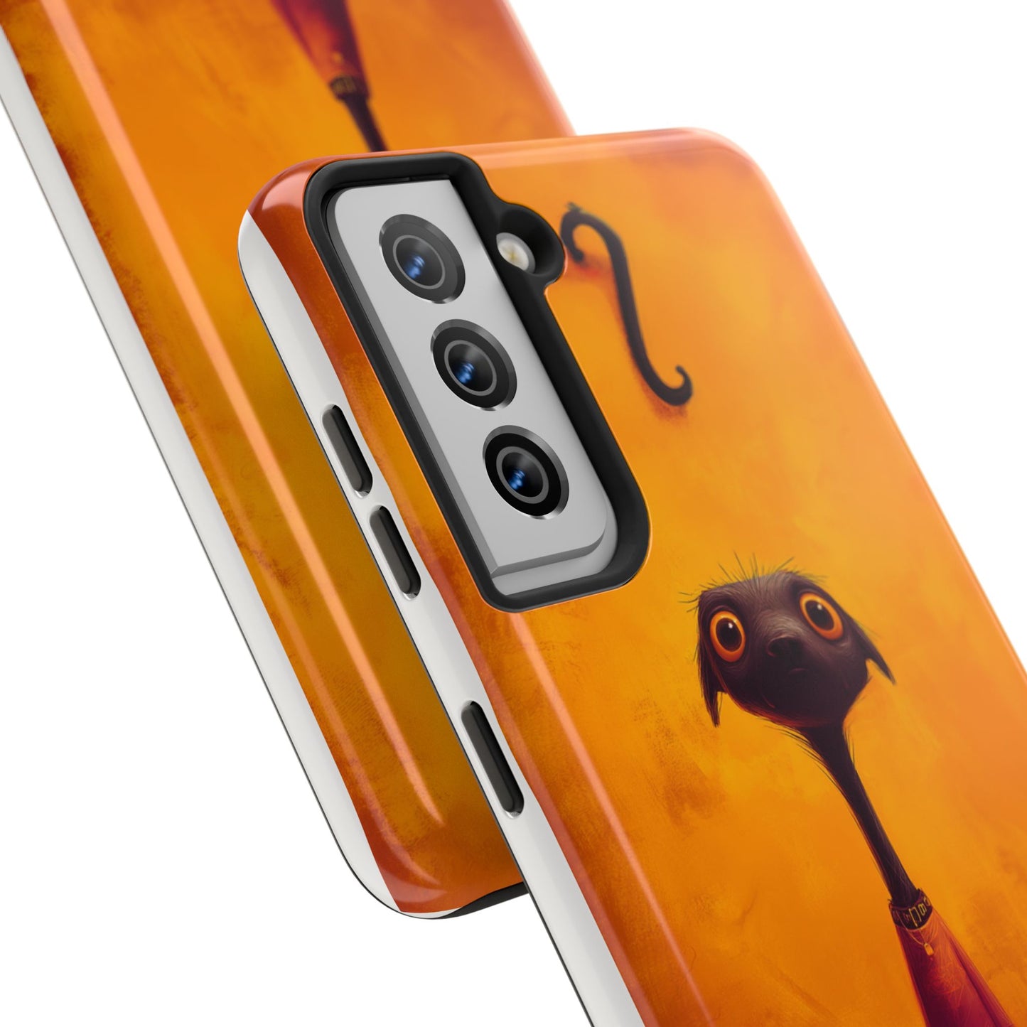 Whimsical Tough Phone Cases - Unique, Durable Design for Creative Minds