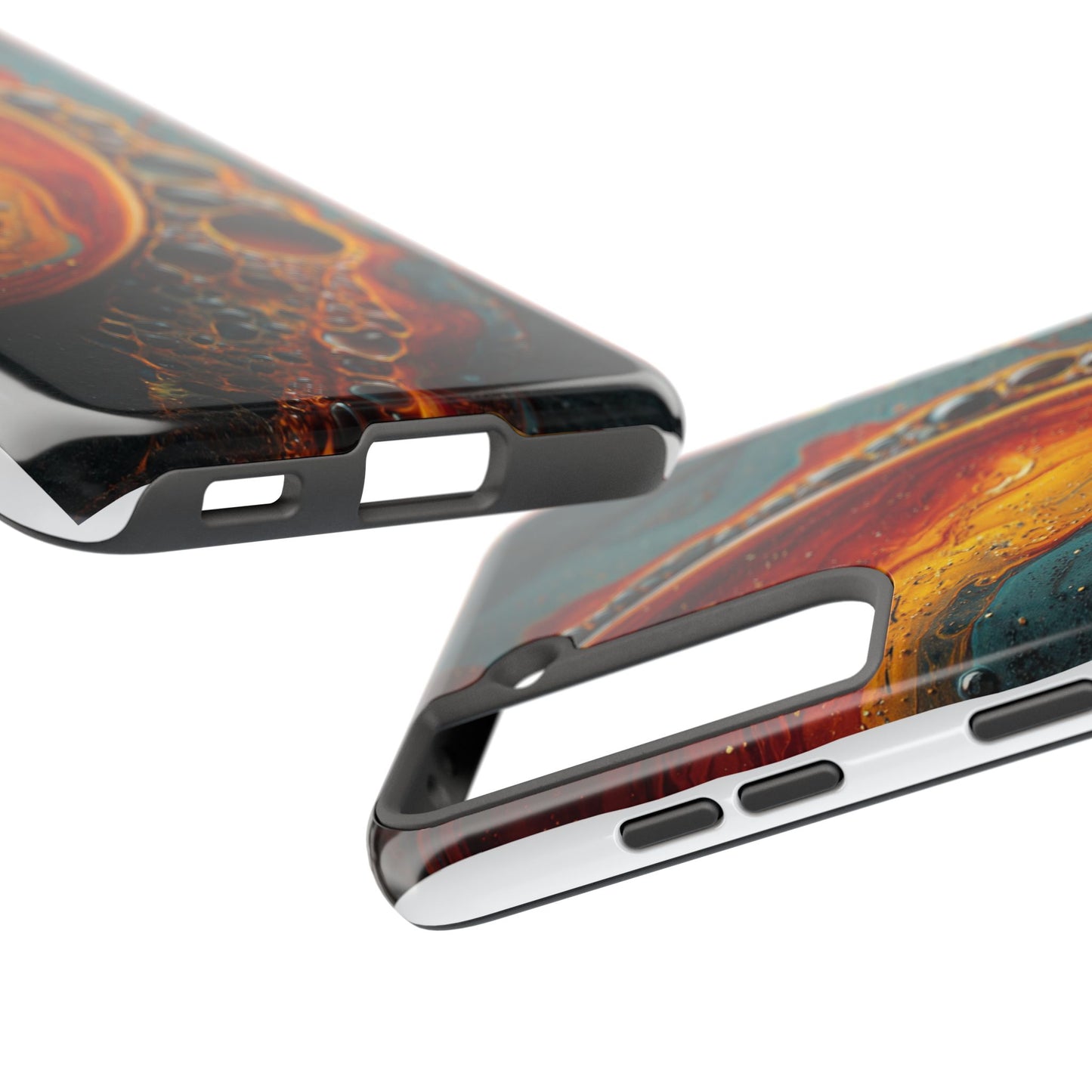 Vibrant Abstract Tough Phone Cases - Stylish Protection