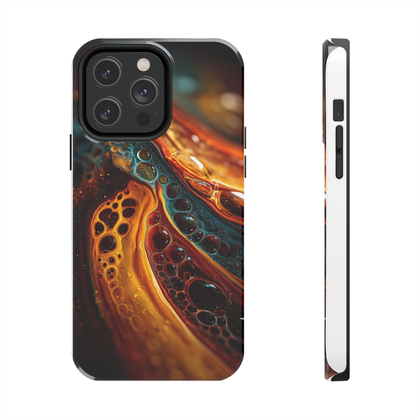 Vibrant Abstract Tough Phone Cases – Durable & Stylish Protection
