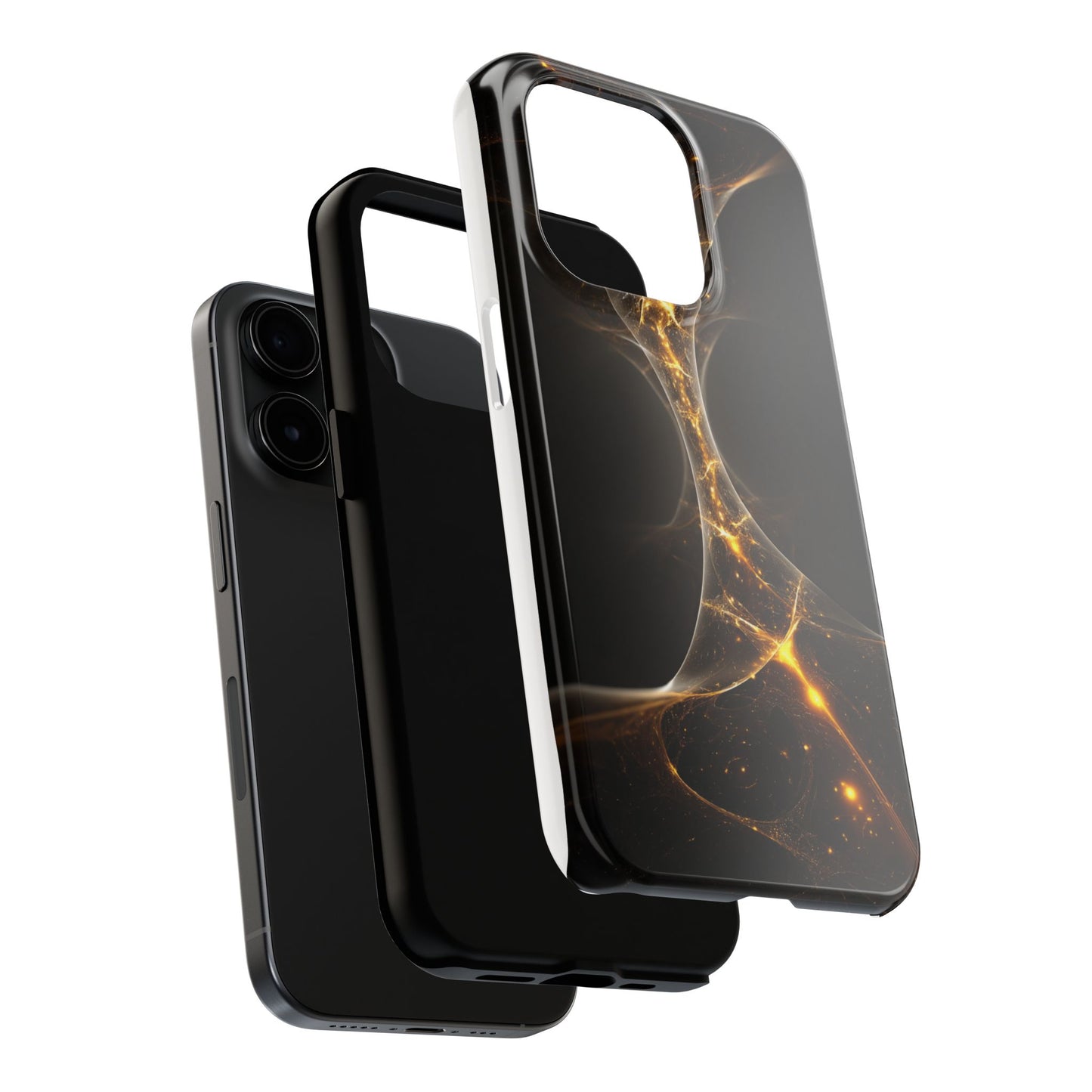 Cosmic Glow Tough Phone Case - Durable Protection with Stellar Design