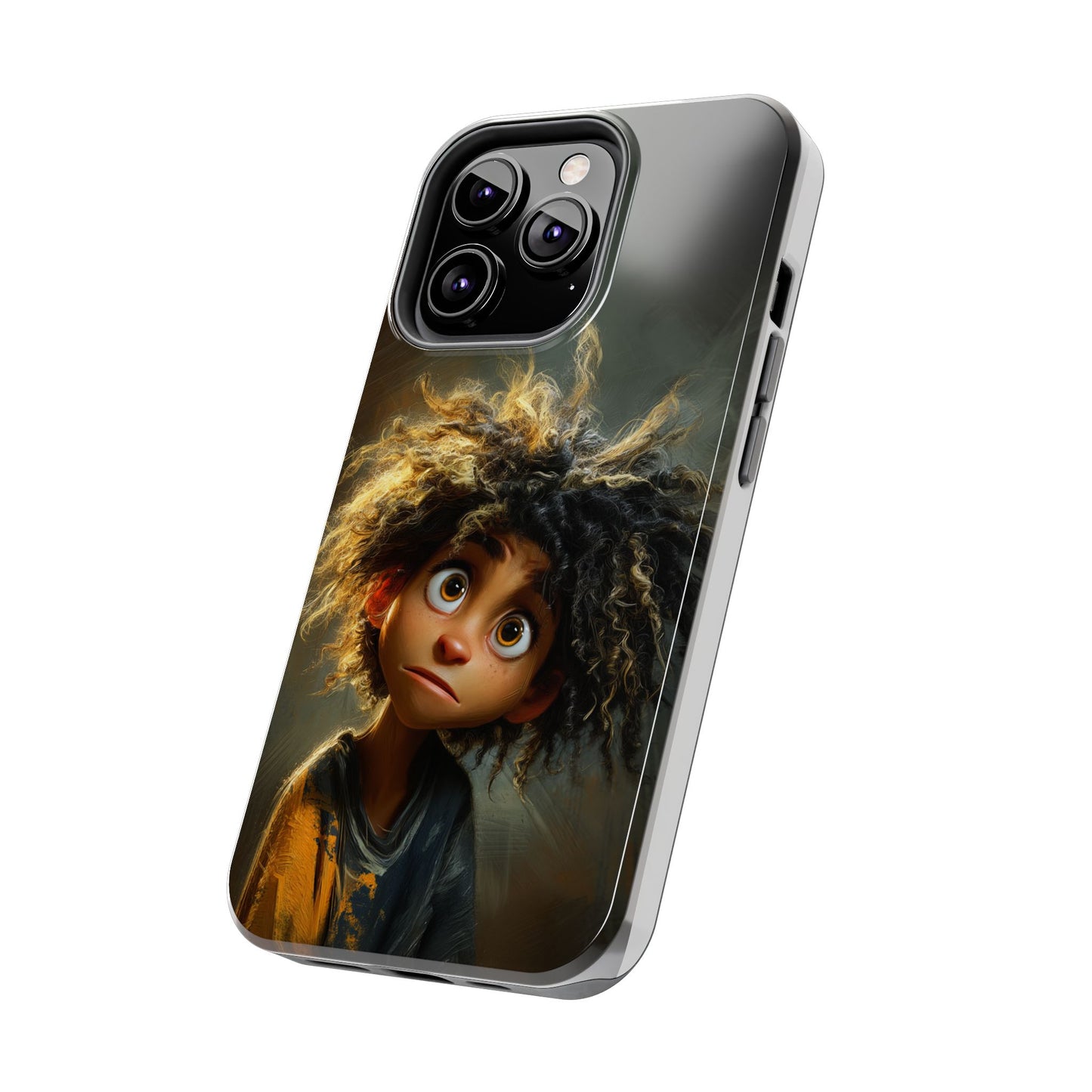 Whimsical Character Tough Phone Case for Kids