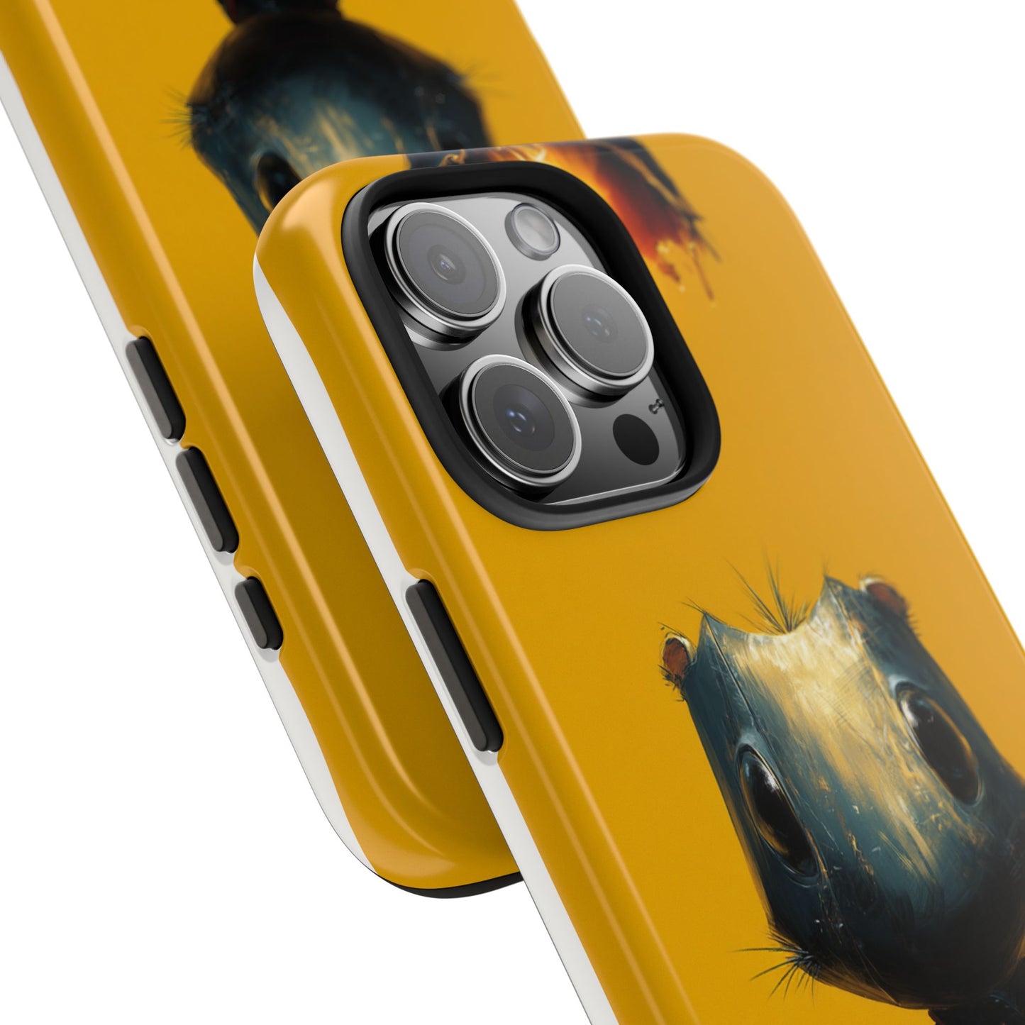 Whimsical Tough Phone Case | Cute Character Design for Animal Lovers