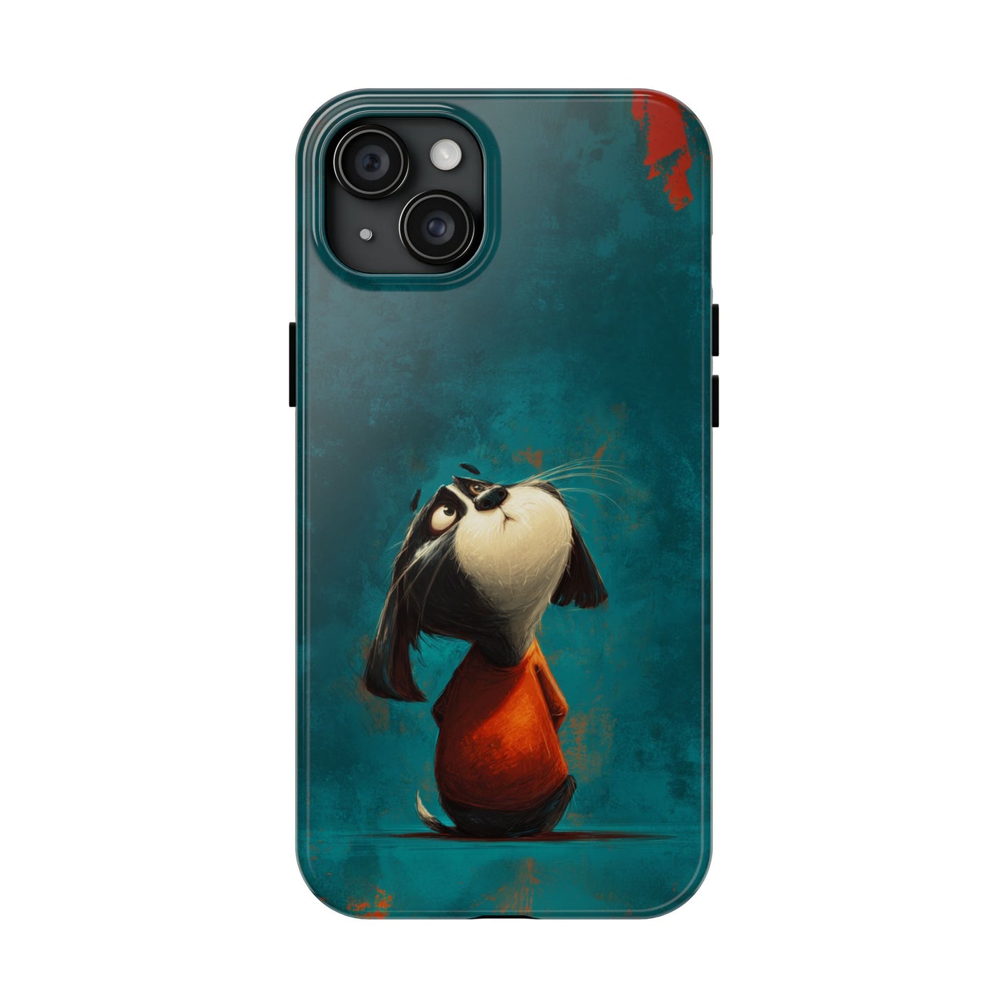 Whimsical Dog Tough Phone Case - Perfect for Pet Lovers!