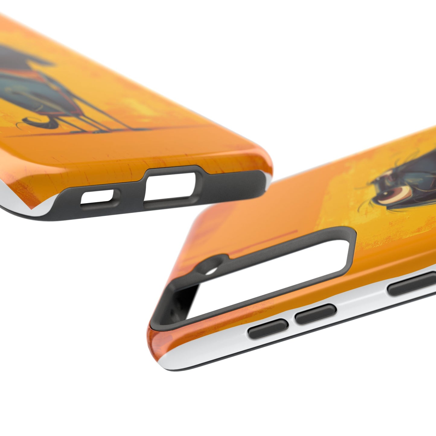 Fun Dog Art Tough Phone Case - Durable Pet Lover Gift