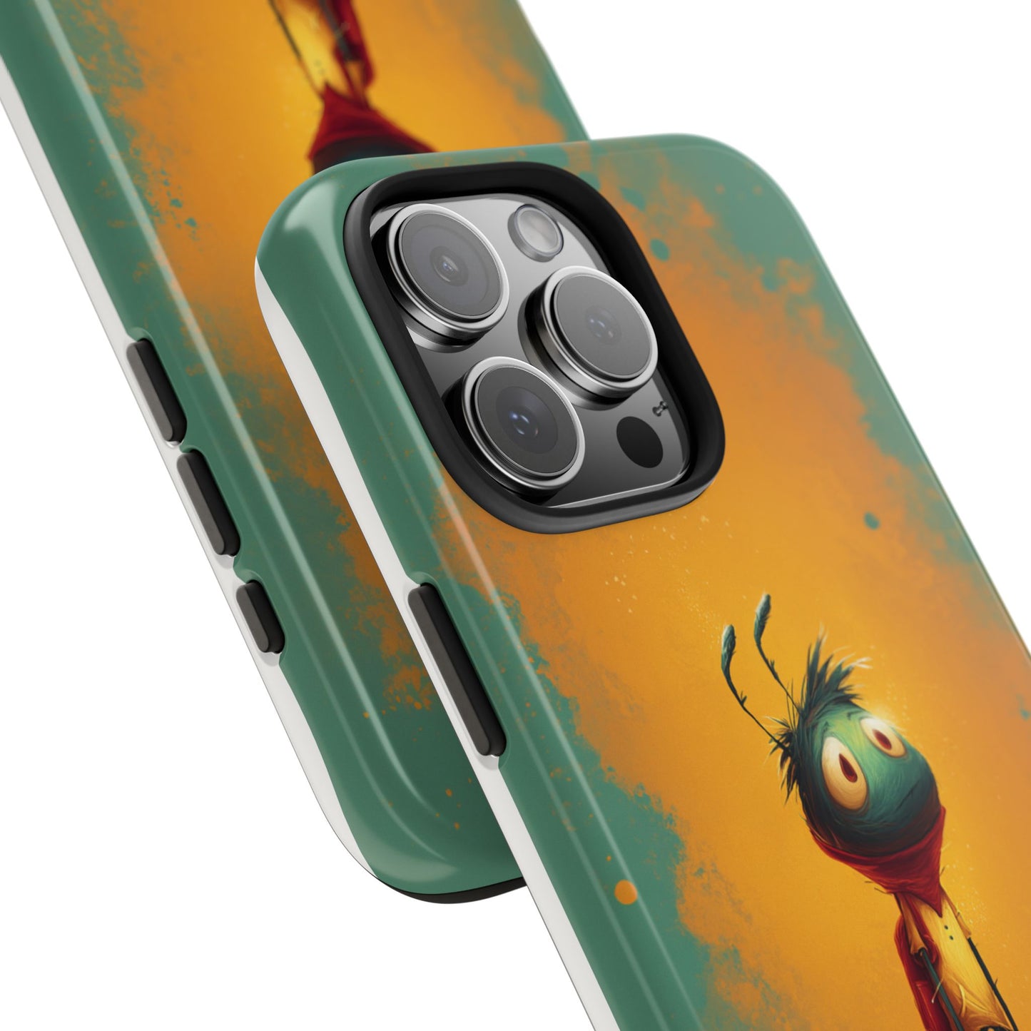 Whimsical Tough Phone Cases for Kids – Vibrant Character Design