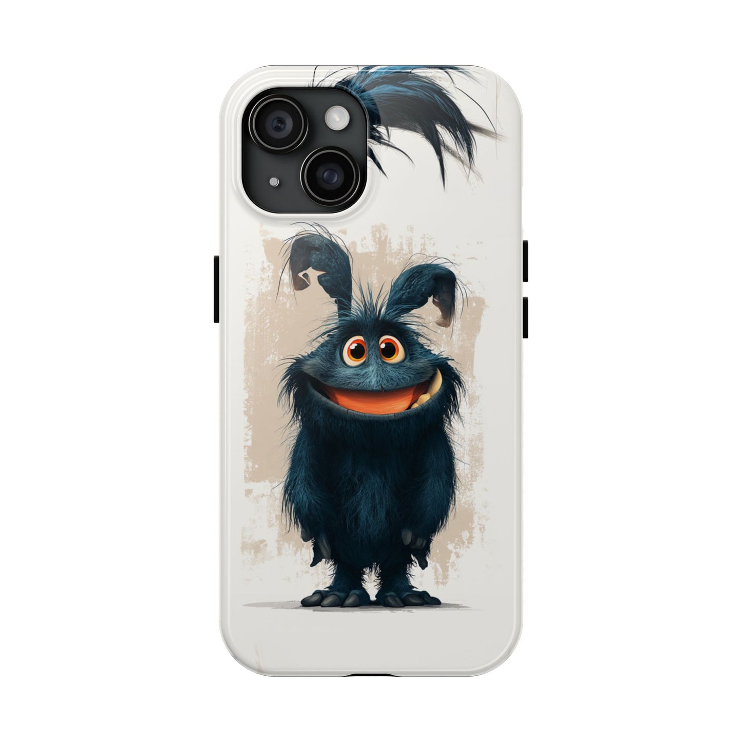 Whimsical Monster Tough Phone Case - Durable Protection for Fun-Loving Individuals