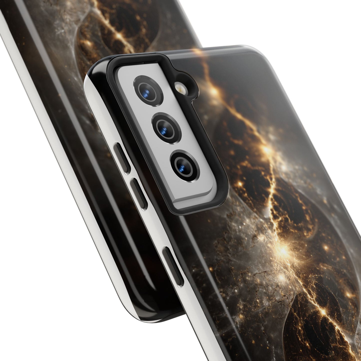 Galaxy-Inspired Tough Phone Case - Cosmic Protection for Your Device