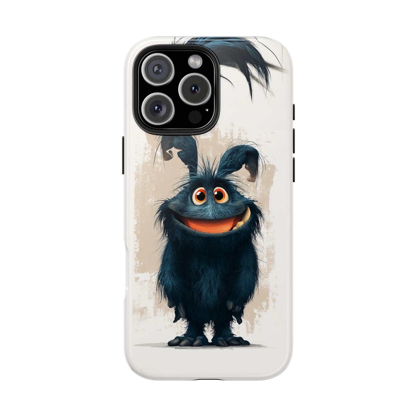 Whimsical Monster Tough Phone Case - Durable Protection for Fun-Loving Individuals
