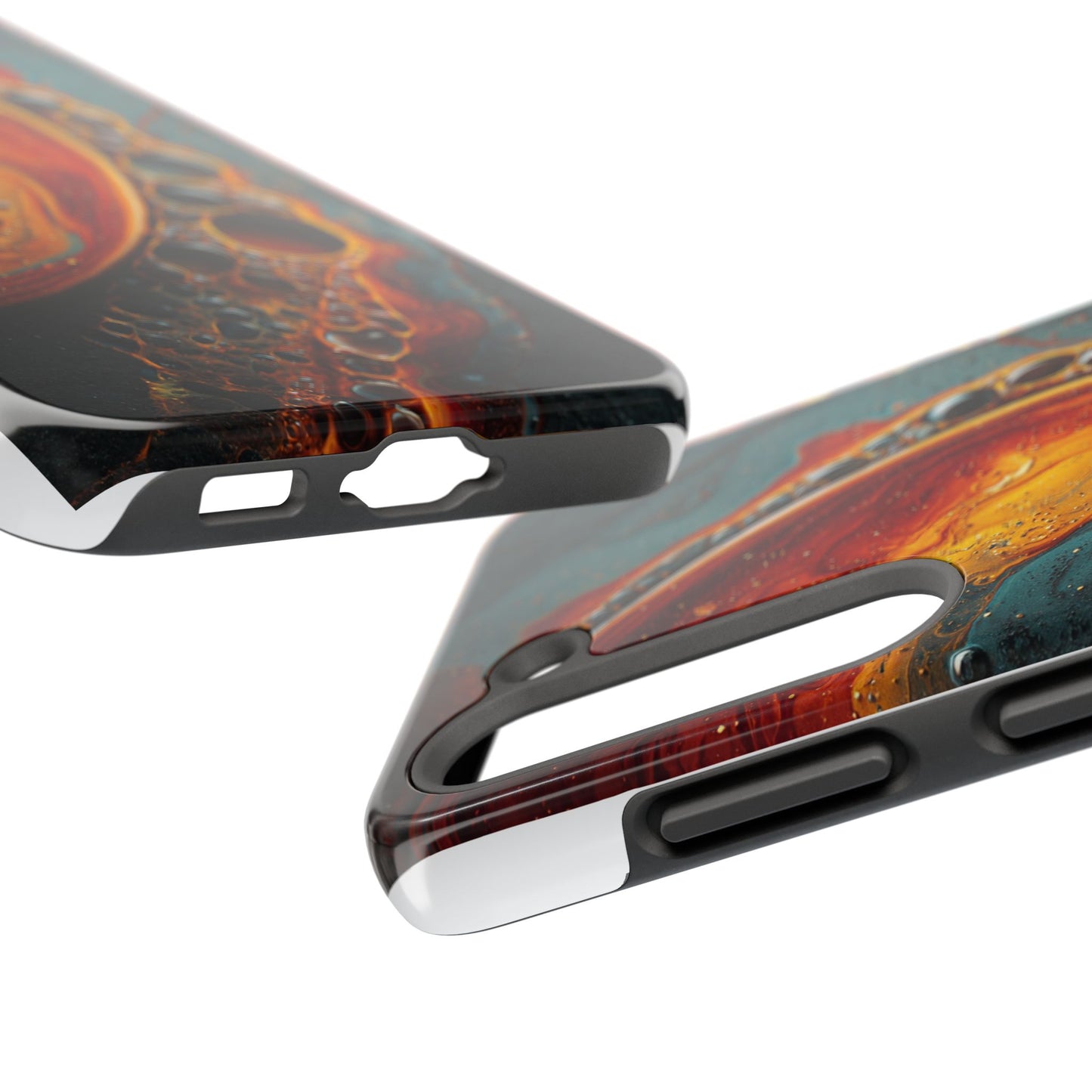 Vibrant Abstract Tough Phone Cases - Stylish Protection