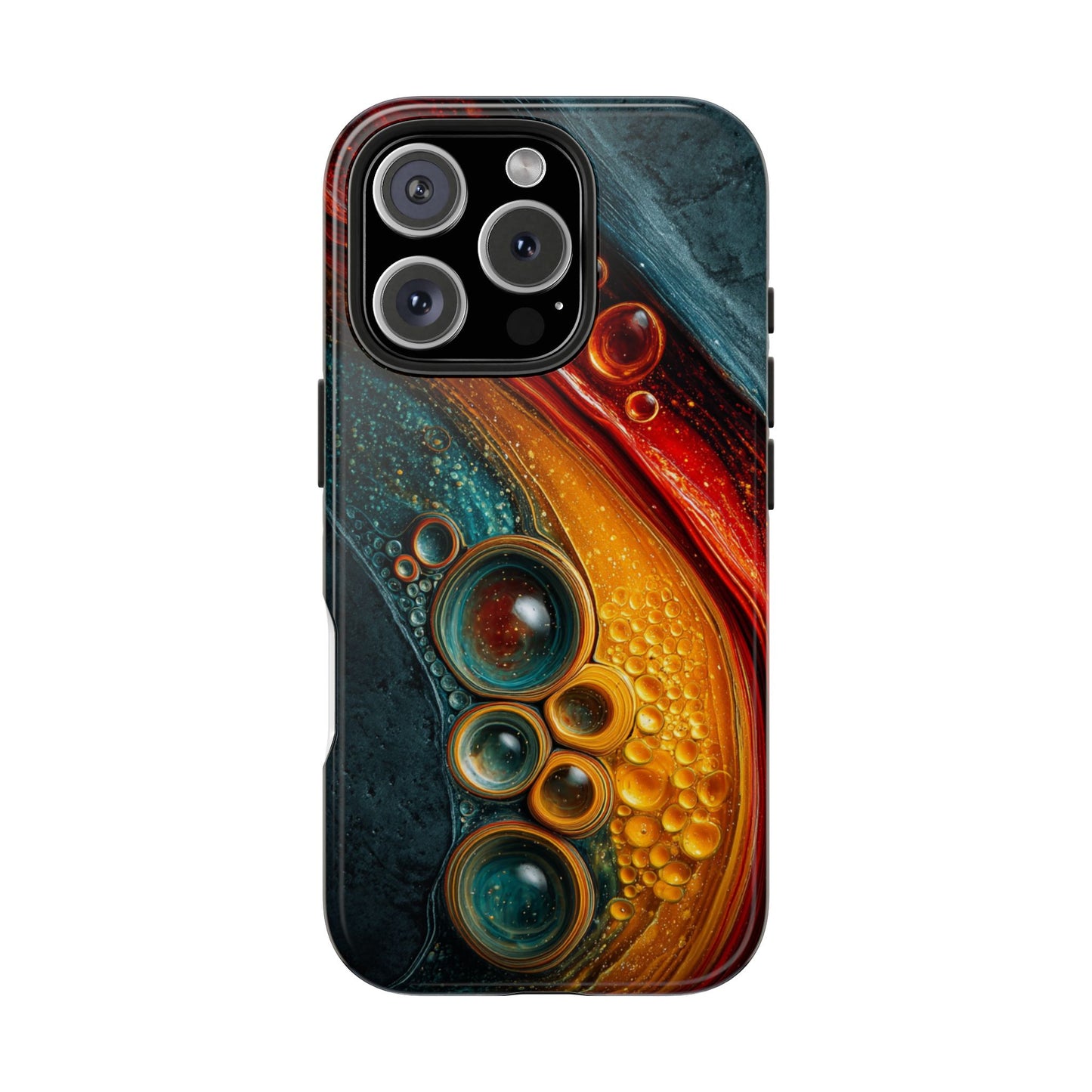 Vibrant Abstract Phone Case - Tough Protection with Style