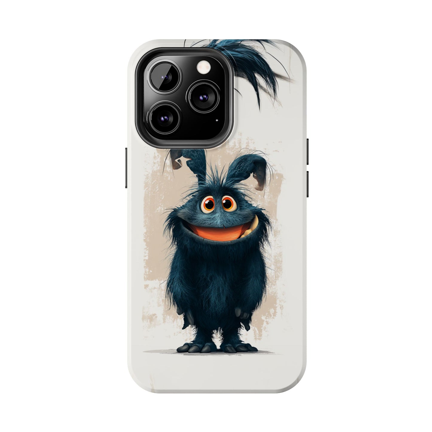 Whimsical Monster Tough Phone Case - Durable Protection for Fun-Loving Individuals