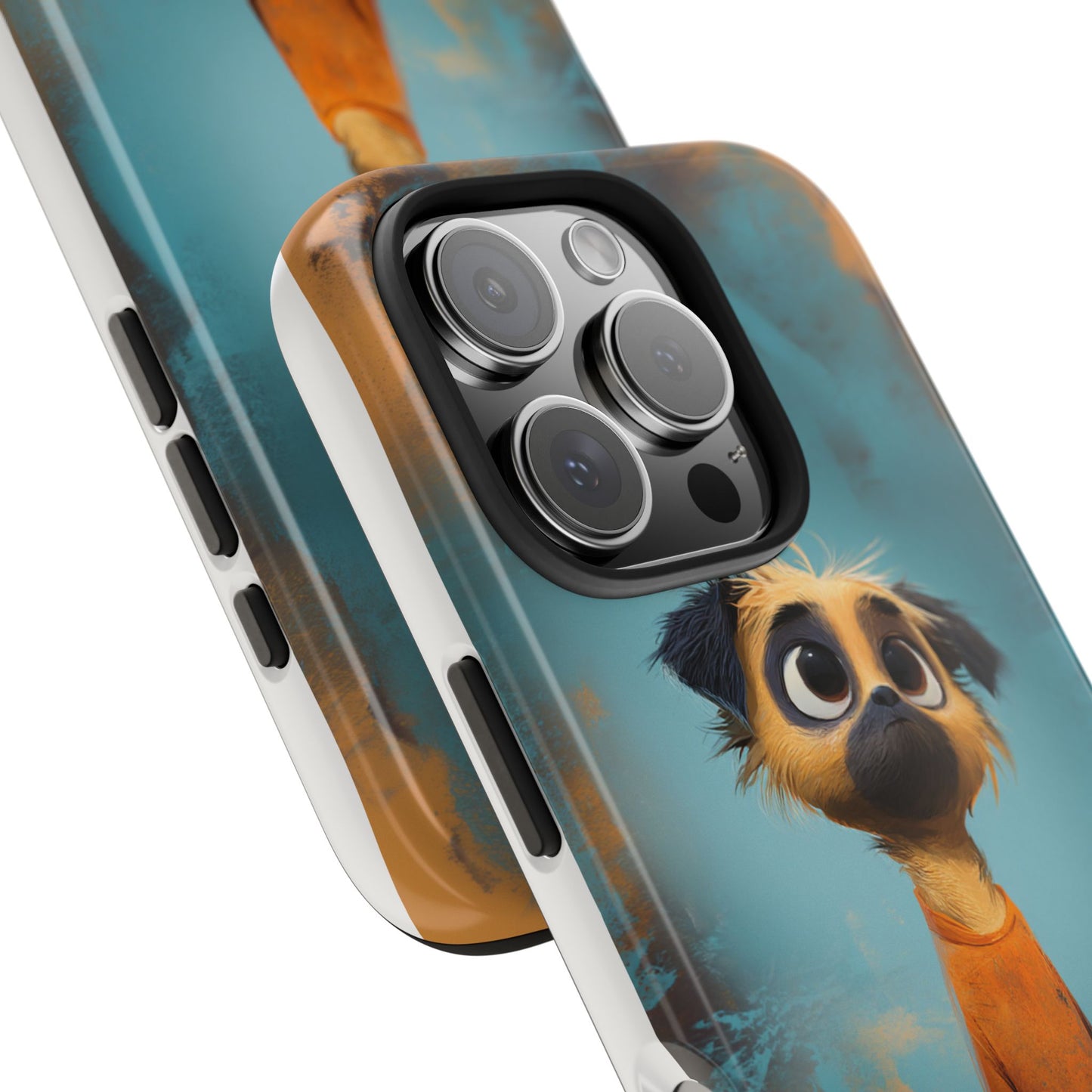 Cute Cartoon Dog Tough Phone Case for Pet Lovers