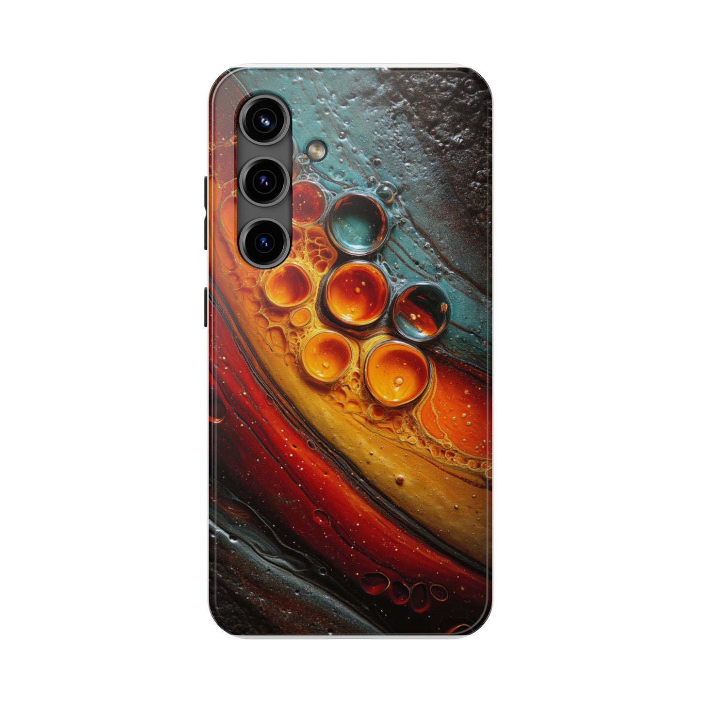 Artistic Tough Phone Case - Unique Abstract Design for Durable Protection