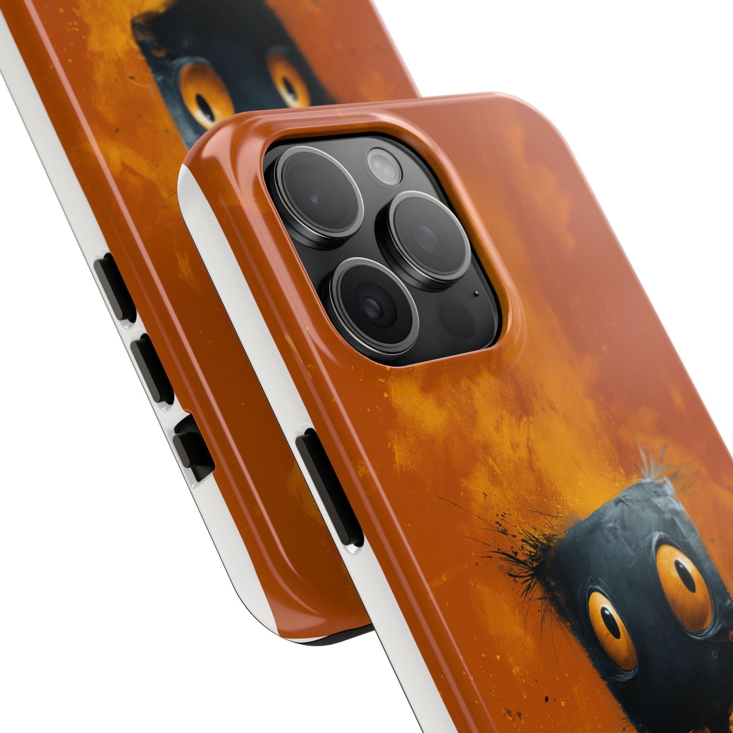 Cute Monster Tough Phone Case - Durable Protector for Kids & Adults