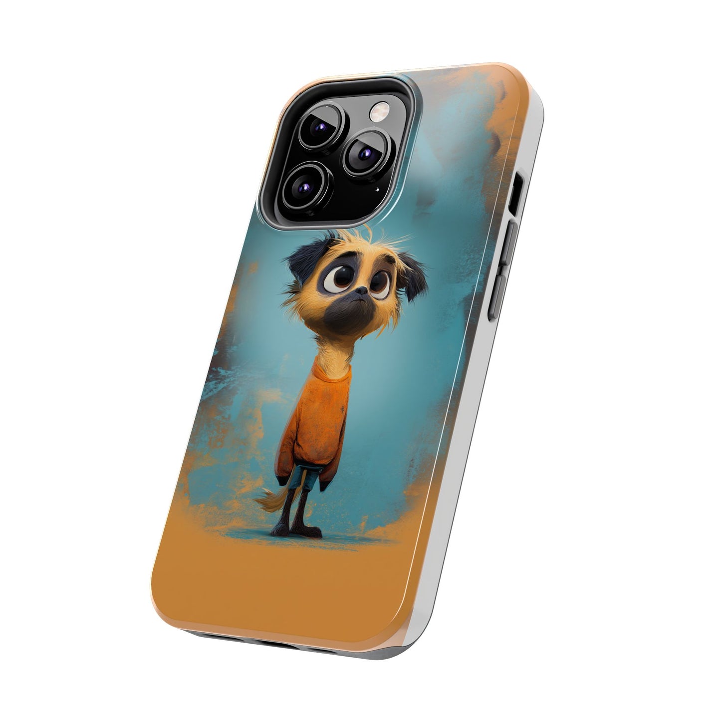 Cute Cartoon Dog Tough Phone Case for Pet Lovers