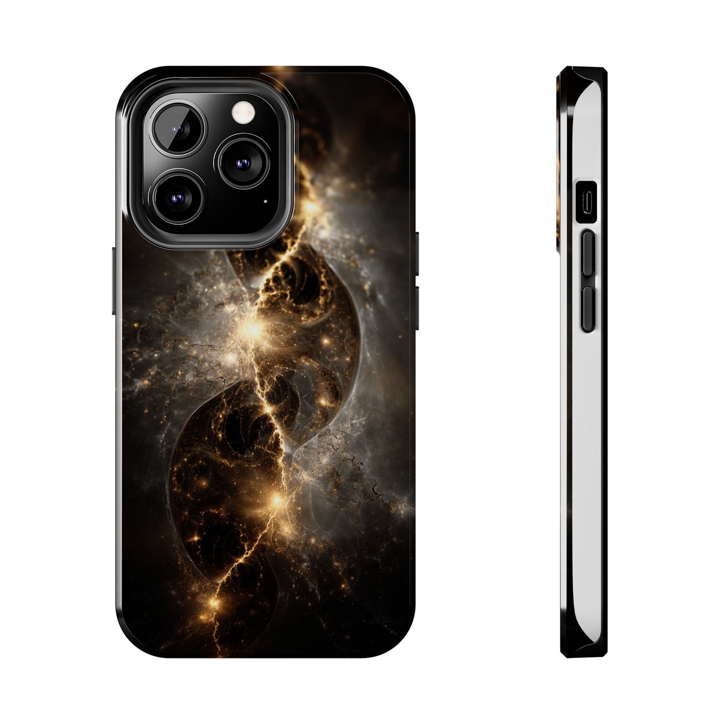 Galaxy-Inspired Tough Phone Case - Cosmic Protection for Your Device