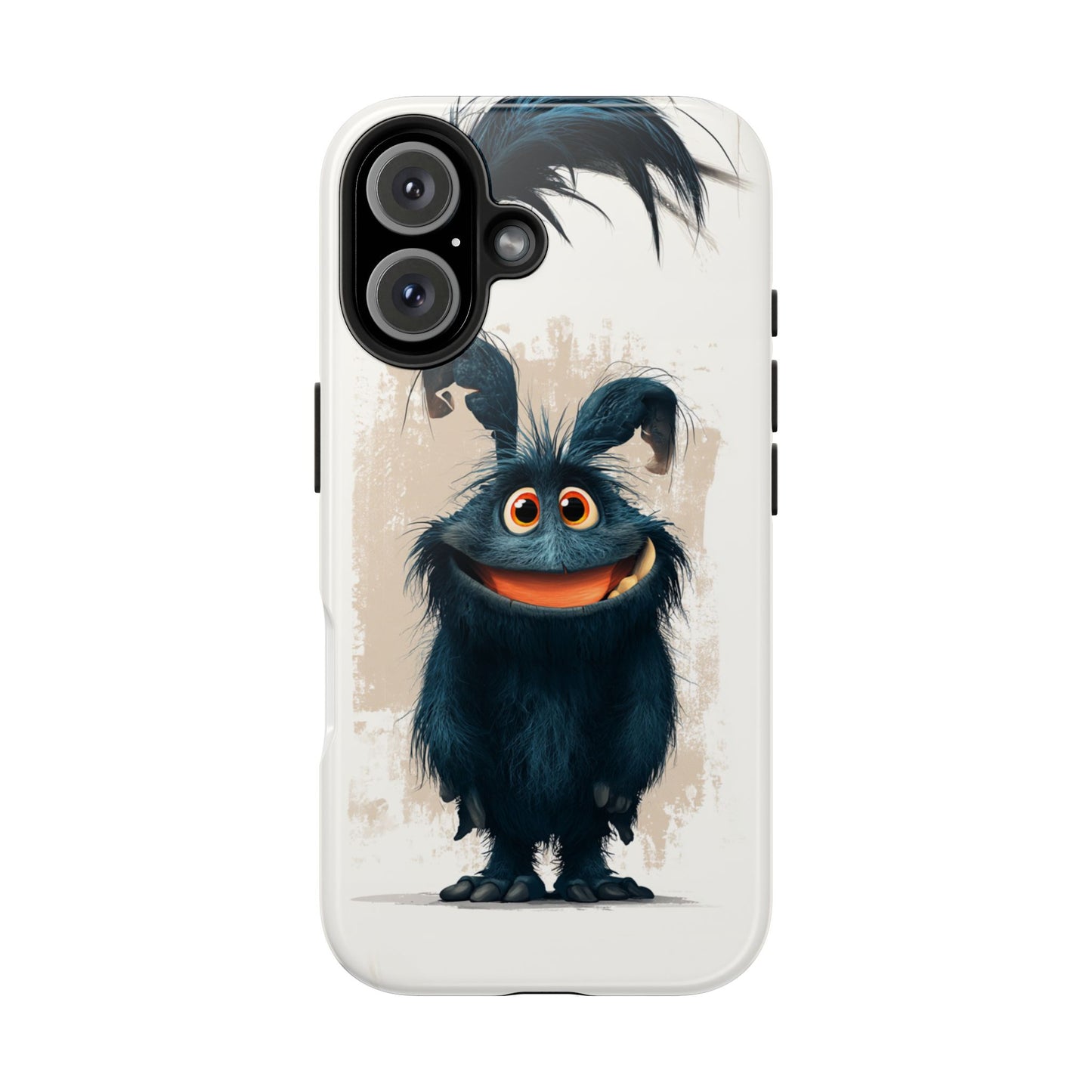 Whimsical Monster Tough Phone Case - Durable Protection for Fun-Loving Individuals