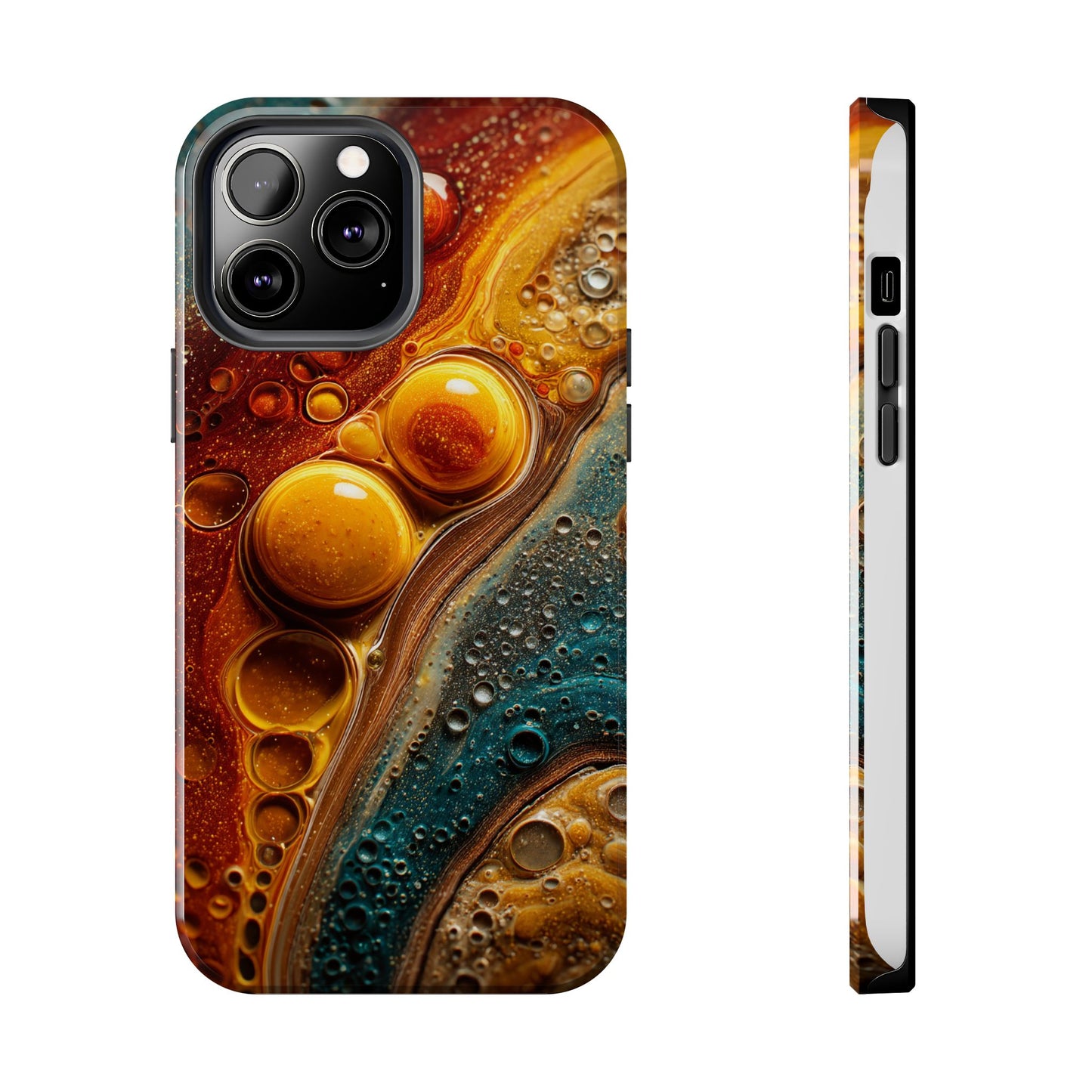 Abstract Colorful Tough Phone Case - Durable Protection for Stylish Lifestyle