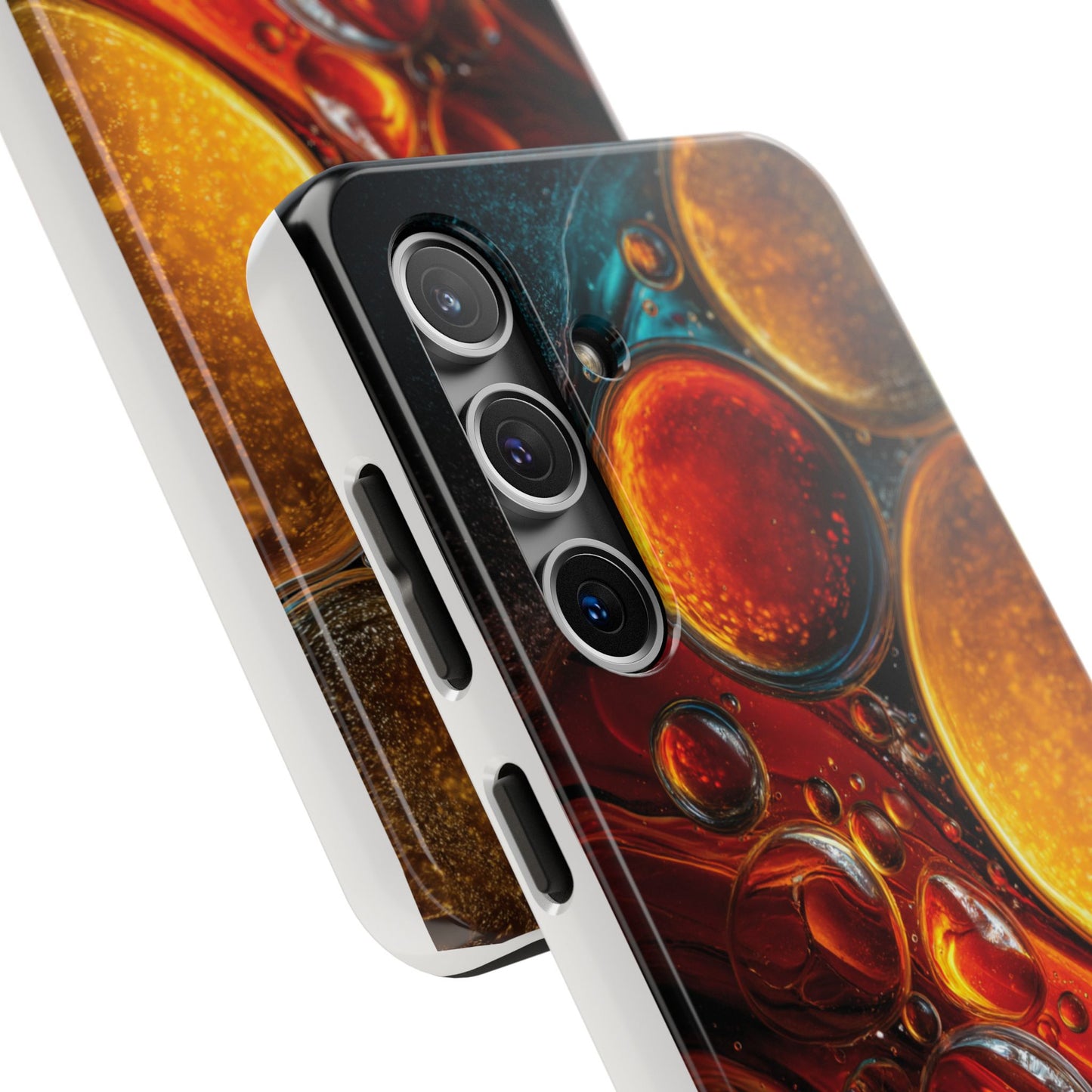 Vibrant Abstract Tough Phone Case - Protective Cover with Colorful Design