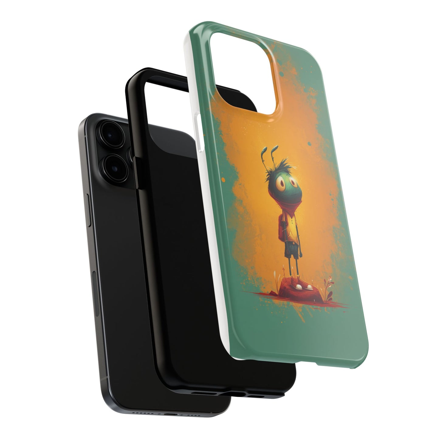 Whimsical Tough Phone Cases for Kids – Vibrant Character Design
