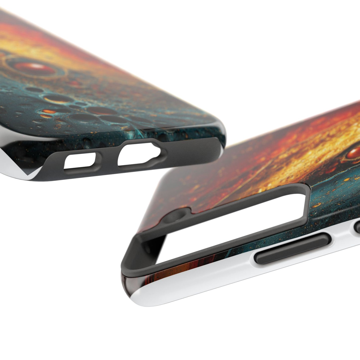 Abstract Colorful Tough Phone Case - Protective Cover with Unique Design
