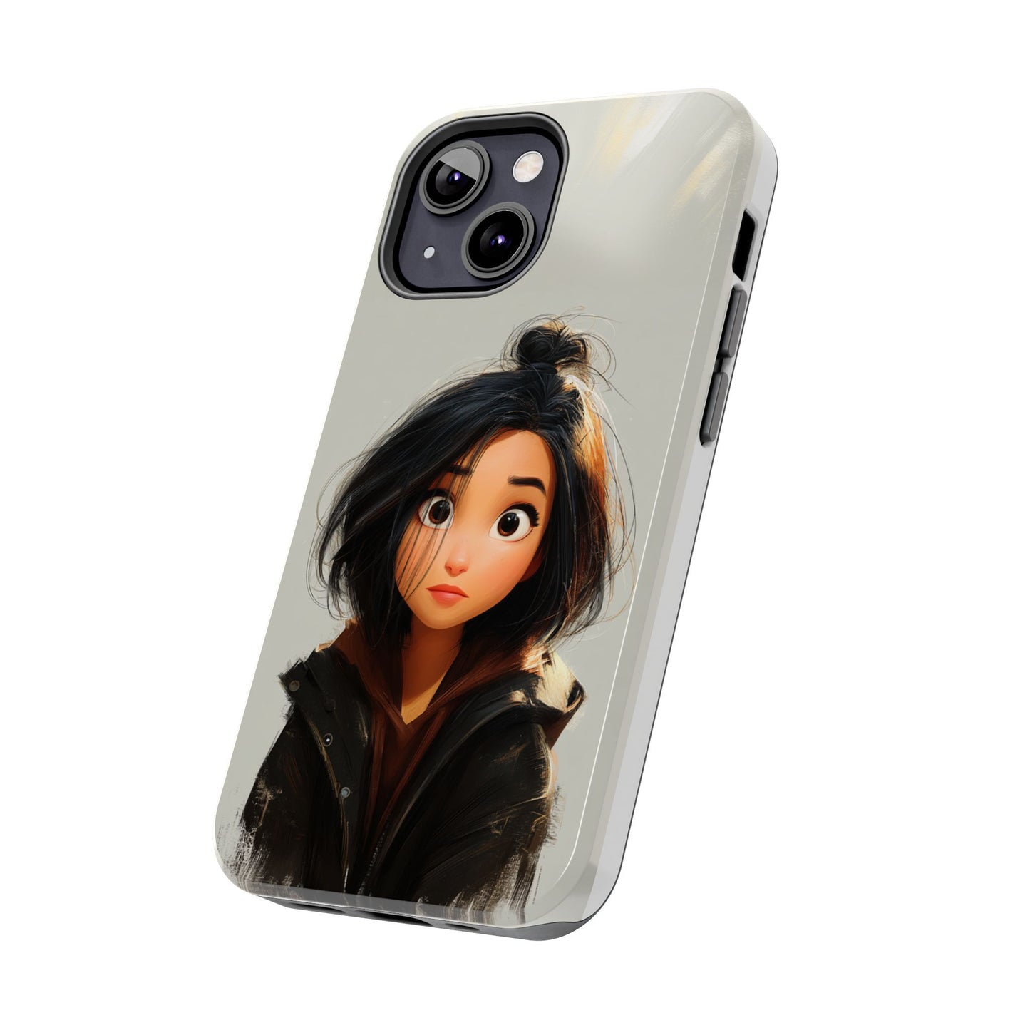 Artistic Tough Phone Case - Unique Design for Creative Souls