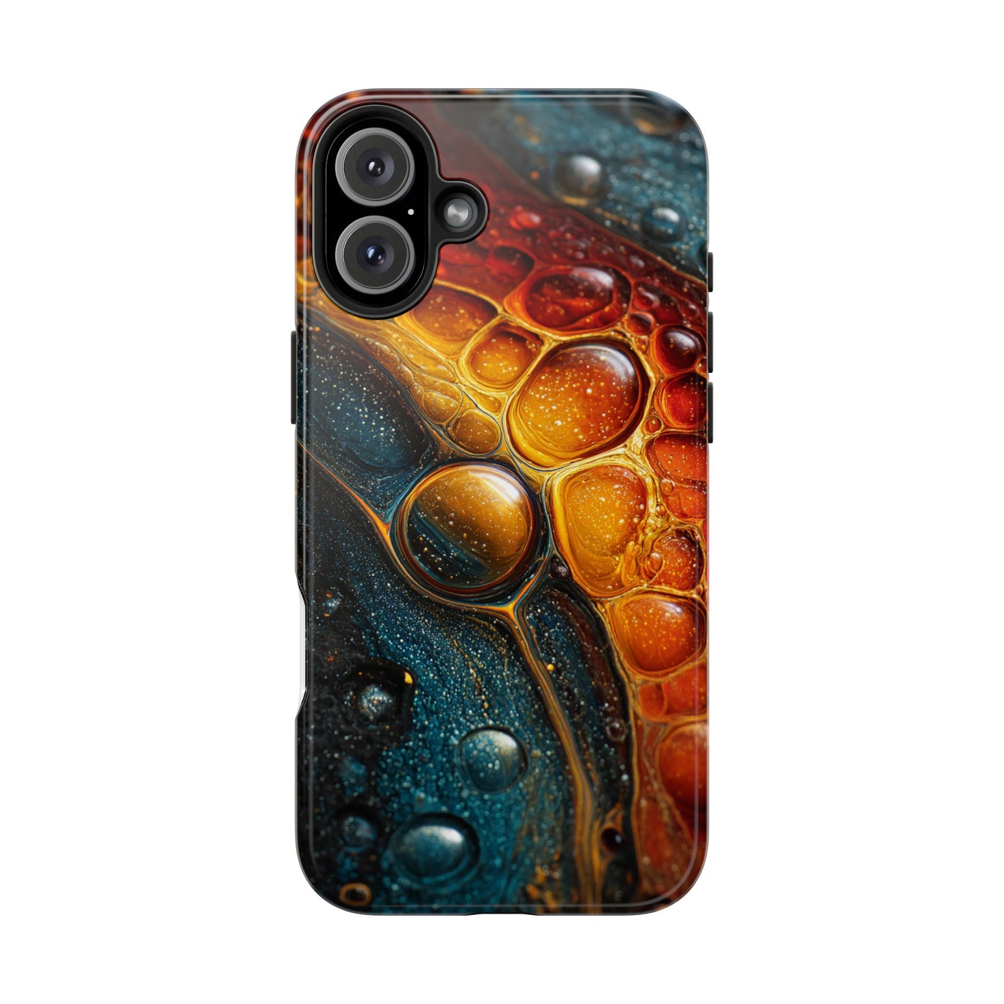 Abstract Art Tough Phone Case - Colorful Design for Stylish Protection