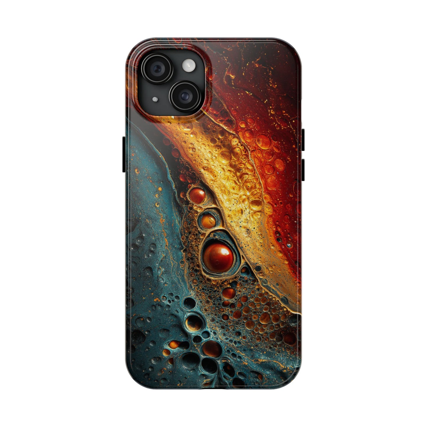 Abstract Colorful Tough Phone Case - Protective Cover with Unique Design