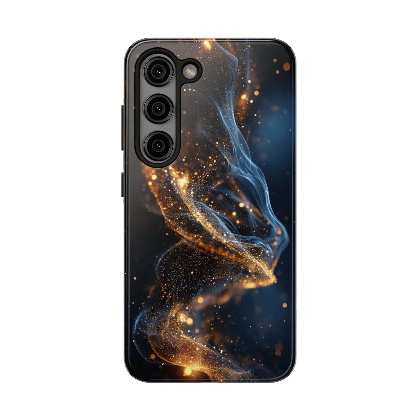 Elegant Gold Swirl Tough Phone Case – Durable & Stylish Protection for Your Device