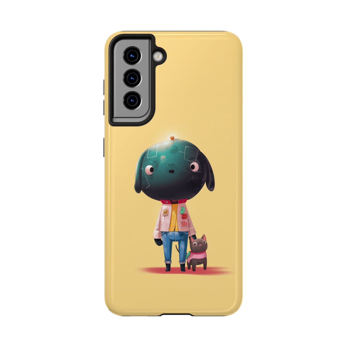 Cute Dog-Themed Tough Phone Cases for Pet Lovers - Durable Protection & Whimsical Design