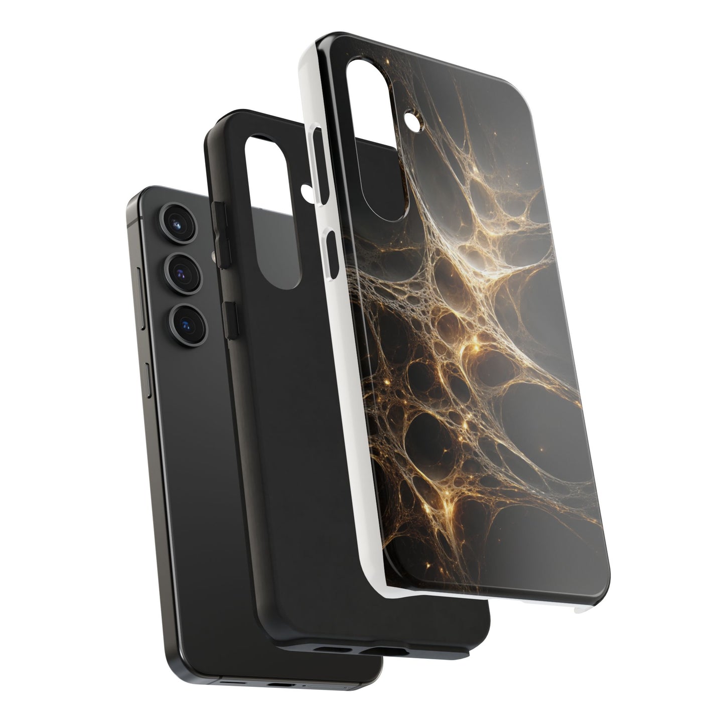 Abstract Cosmic Tough Phone Case - Stylish & Durable Cell Phone Protection