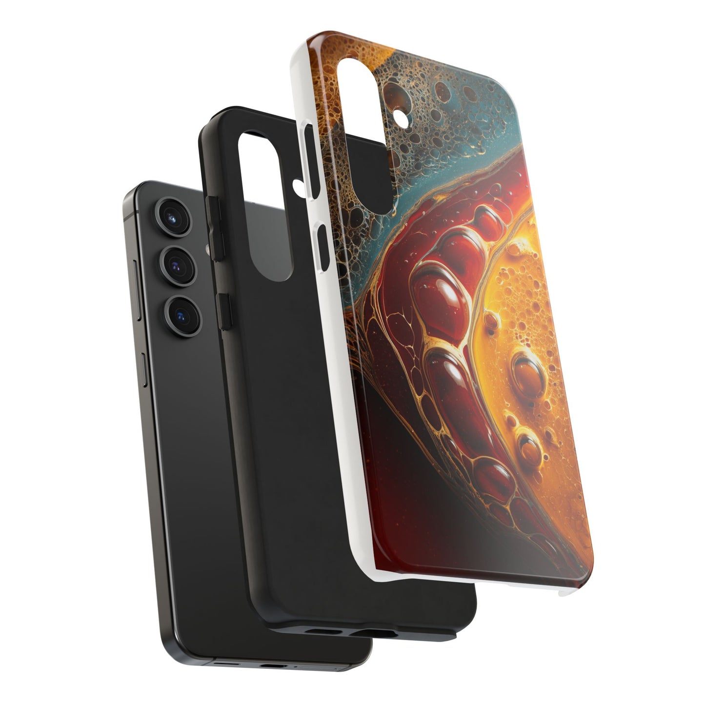Vibrant Abstract Tough Phone Case - Colorful Protection for Your Device