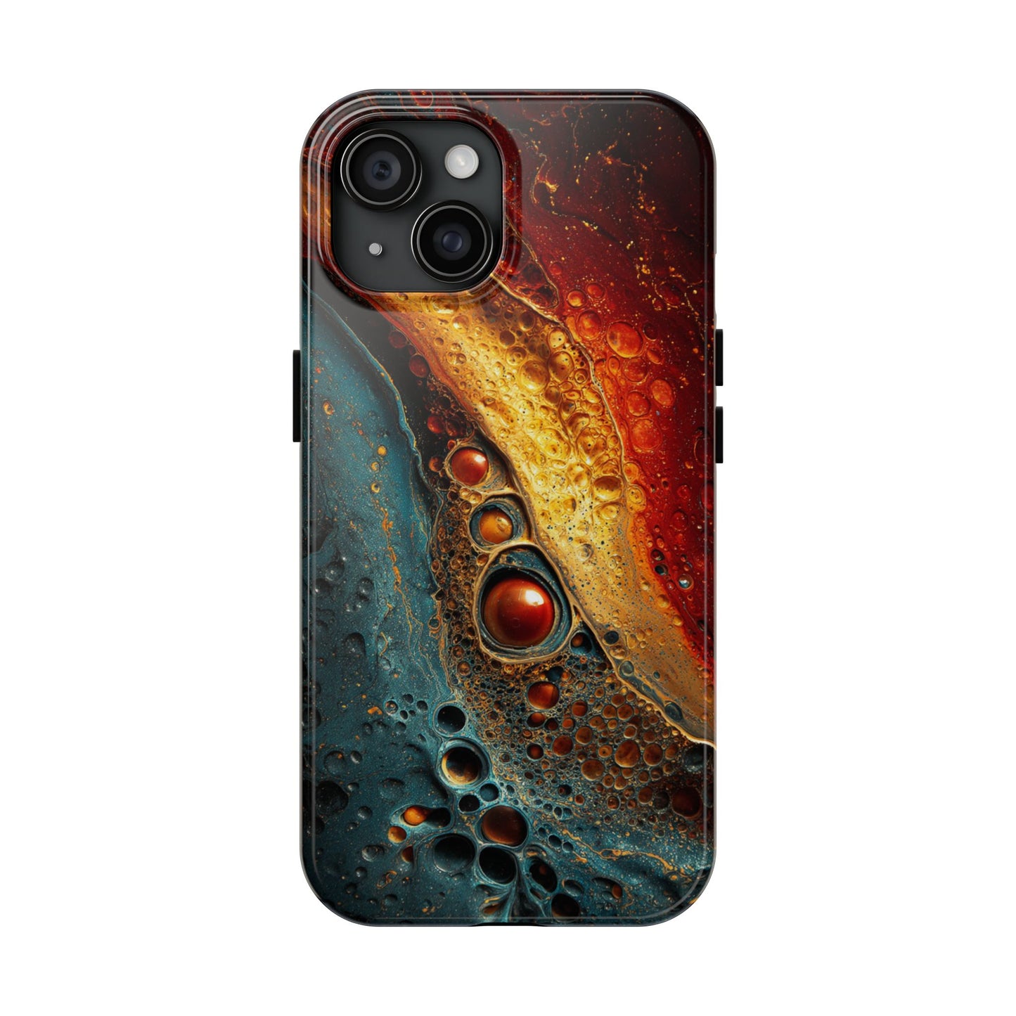 Abstract Colorful Tough Phone Case - Protective Cover with Unique Design