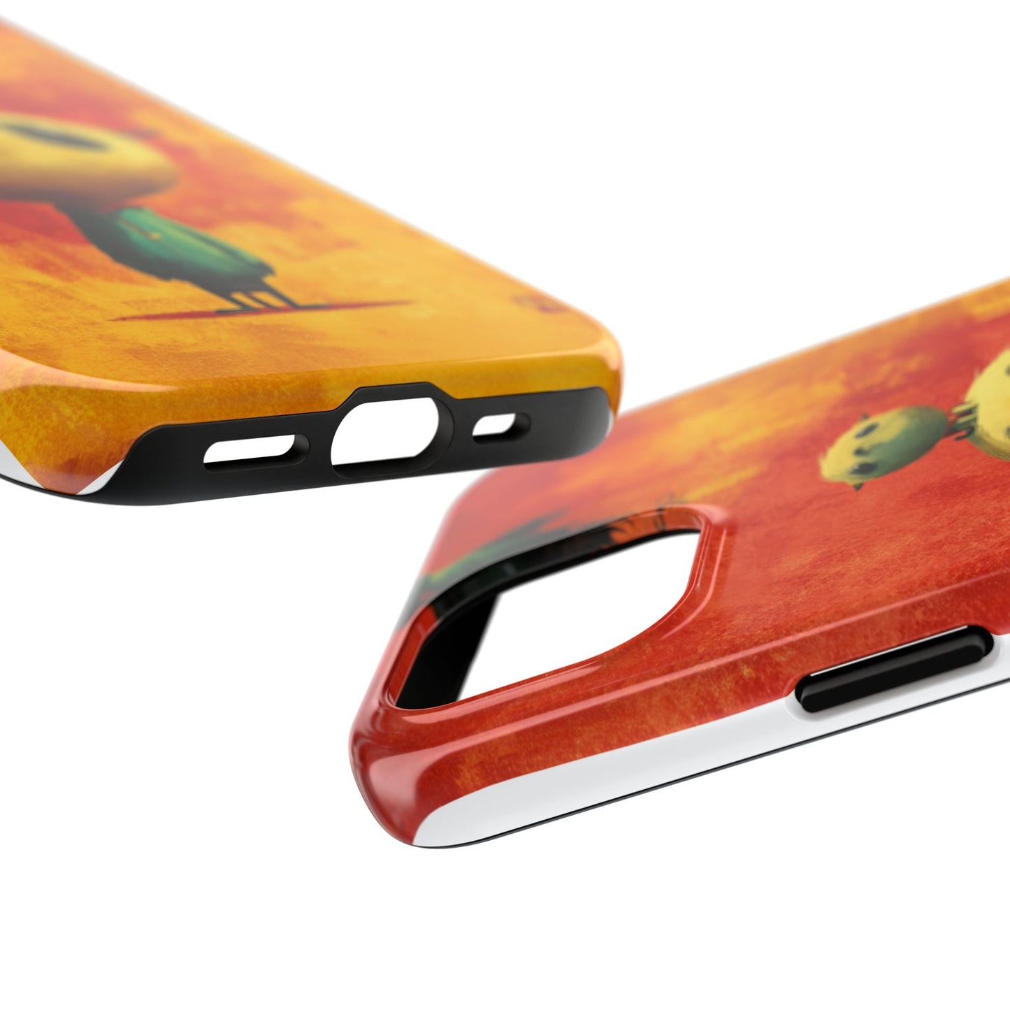 Whimsical Tough Phone Cases - Cute Animal Design for Trendy Protection