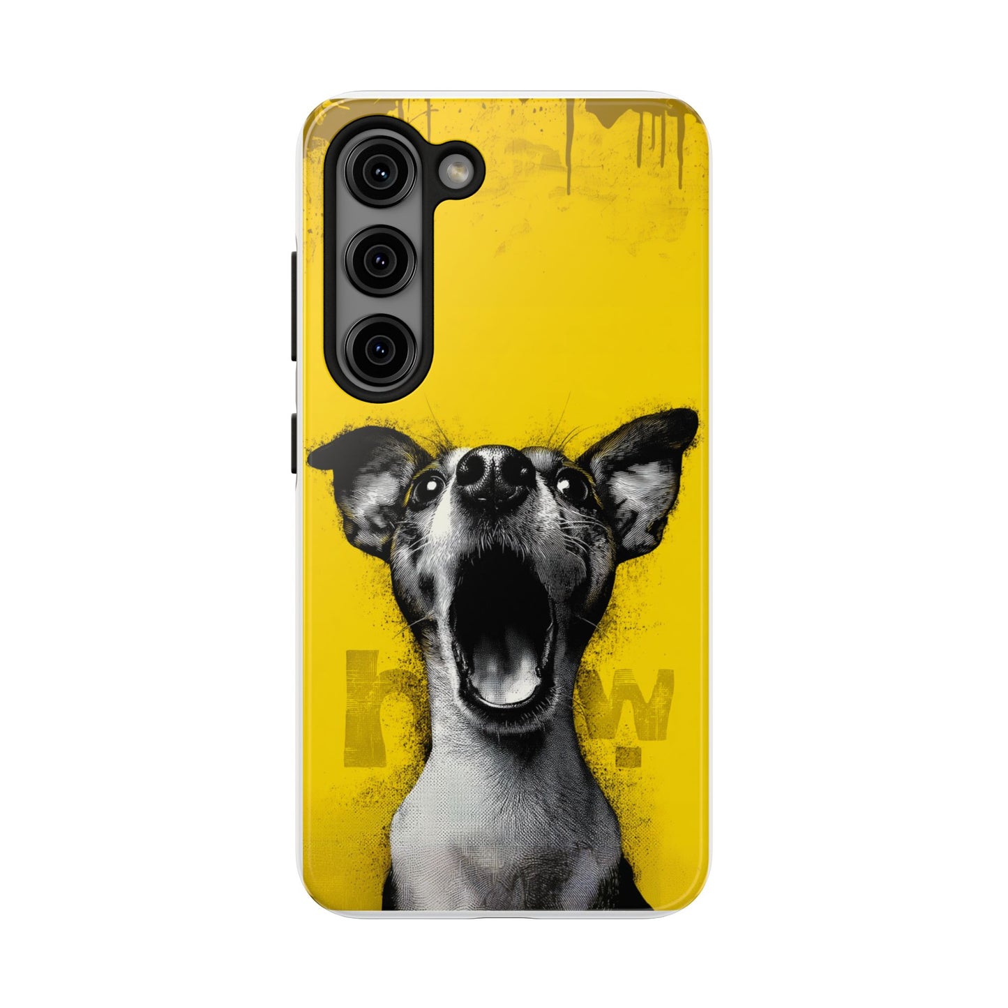 Vibrant Dog Lover Tough Phone Case – Durable Pet-Inspired Protection with Bold Design
