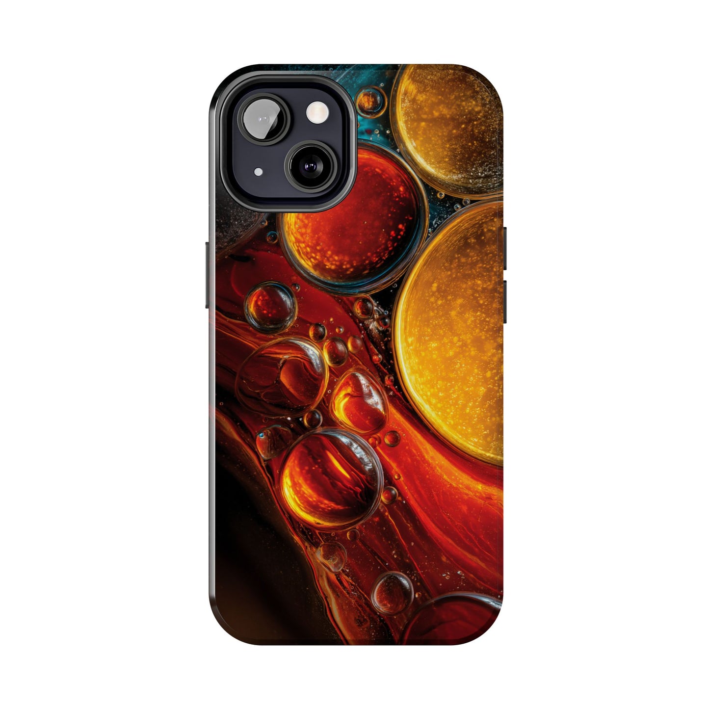 Vibrant Abstract Tough Phone Case - Protective Cover with Colorful Design