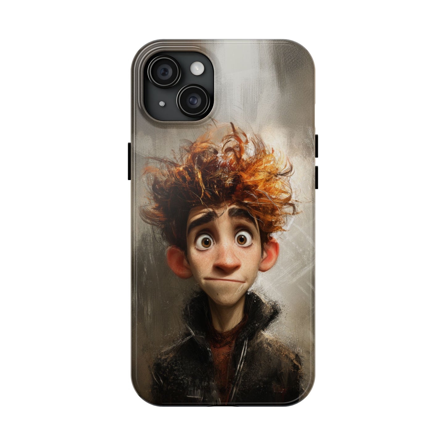 Whimsical Tough Phone Case – Unique Art Design for Creative Souls