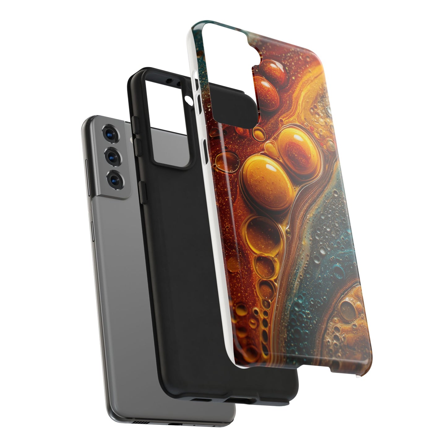 Abstract Colorful Tough Phone Case - Durable Protection for Stylish Lifestyle