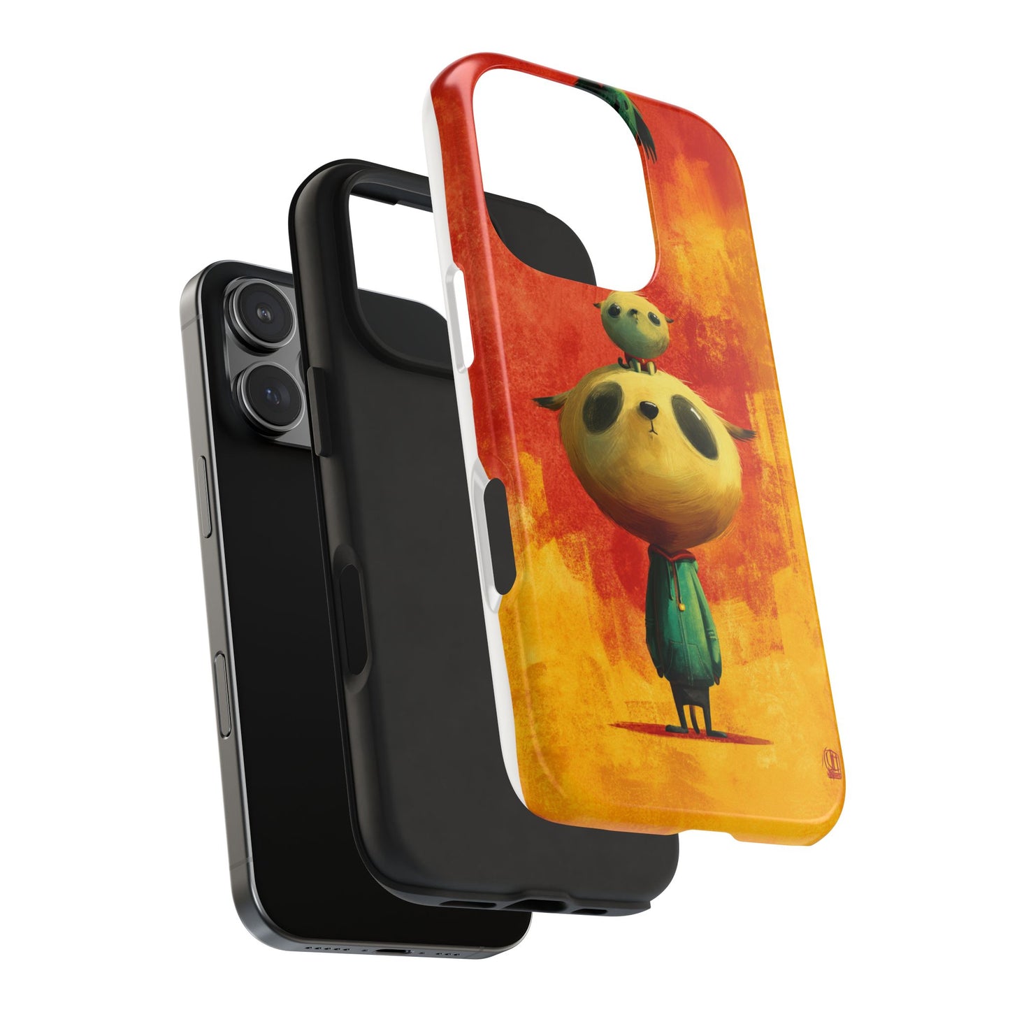 Whimsical Tough Phone Cases - Cute Animal Design for Trendy Protection