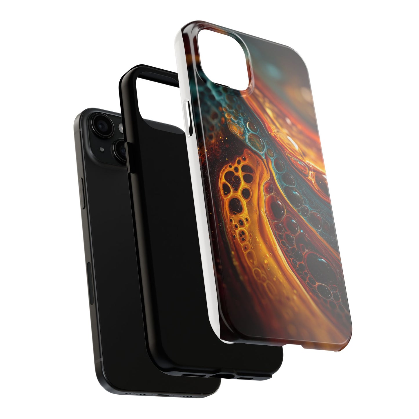 Vibrant Abstract Tough Phone Cases – Durable & Stylish Protection