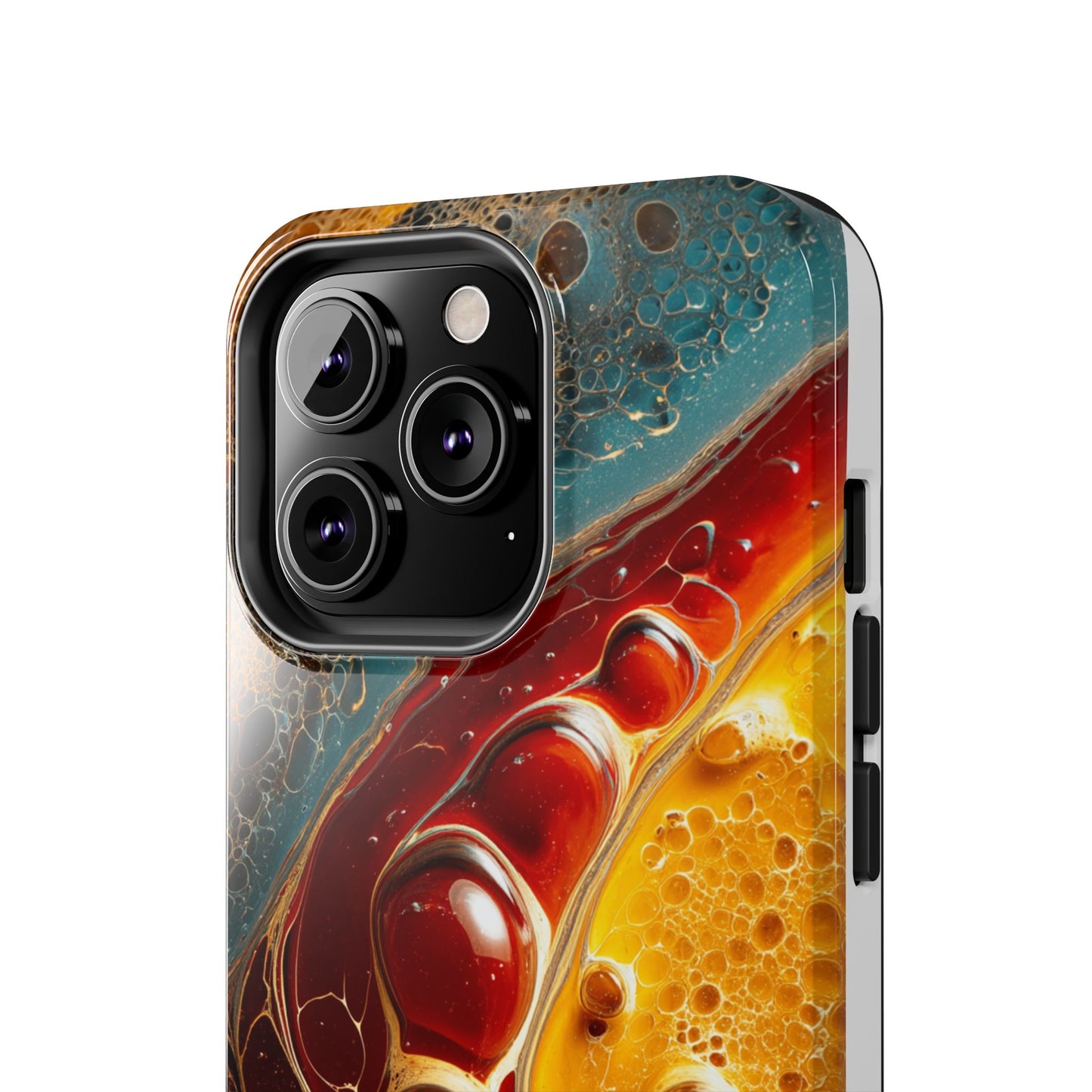 Vibrant Abstract Tough Phone Case - Colorful Protection for Your Device