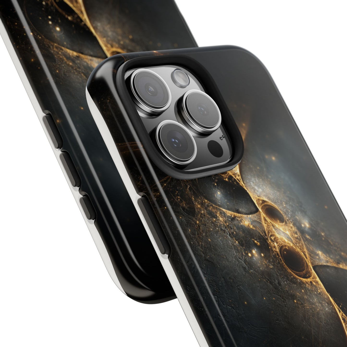Galactic Elegance Tough Phone Case - Premium Protection for Cosmic Lovers